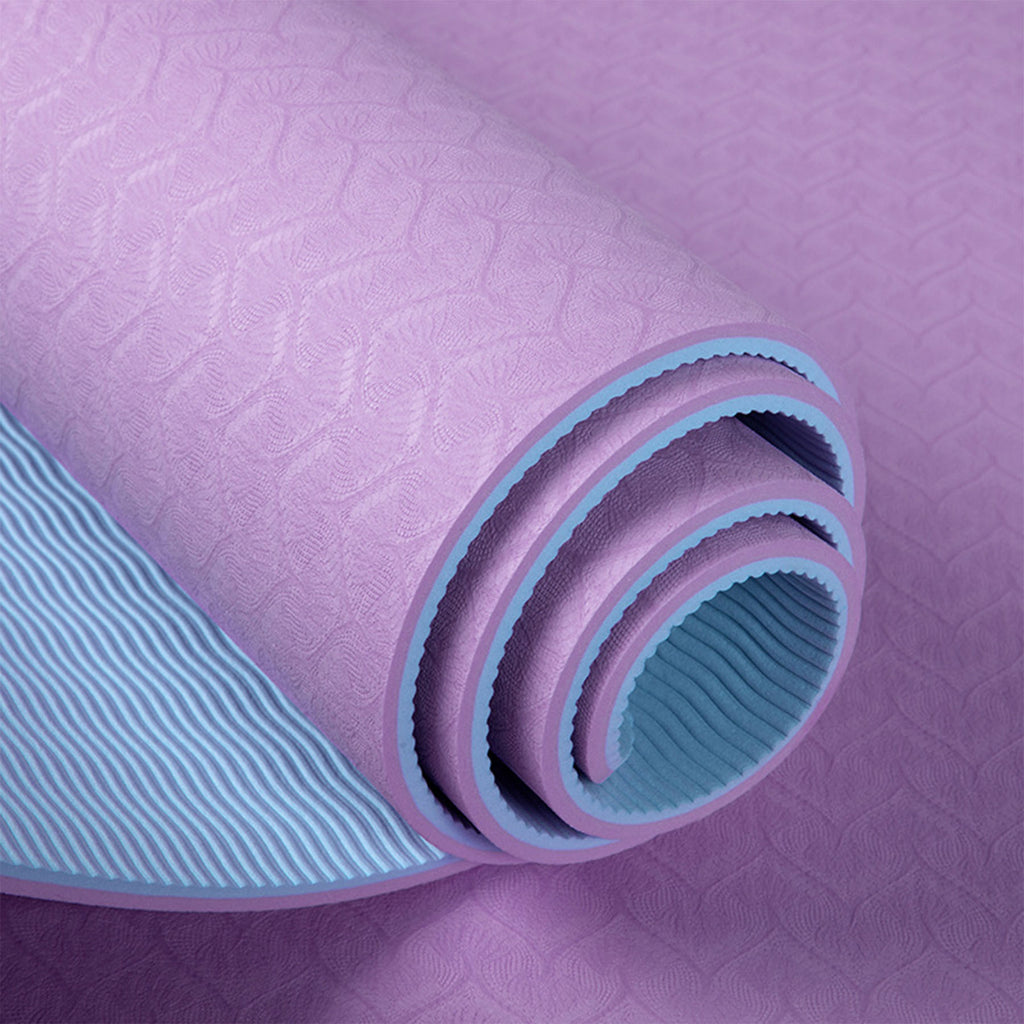 Two-Color Tpe Yoga Mat