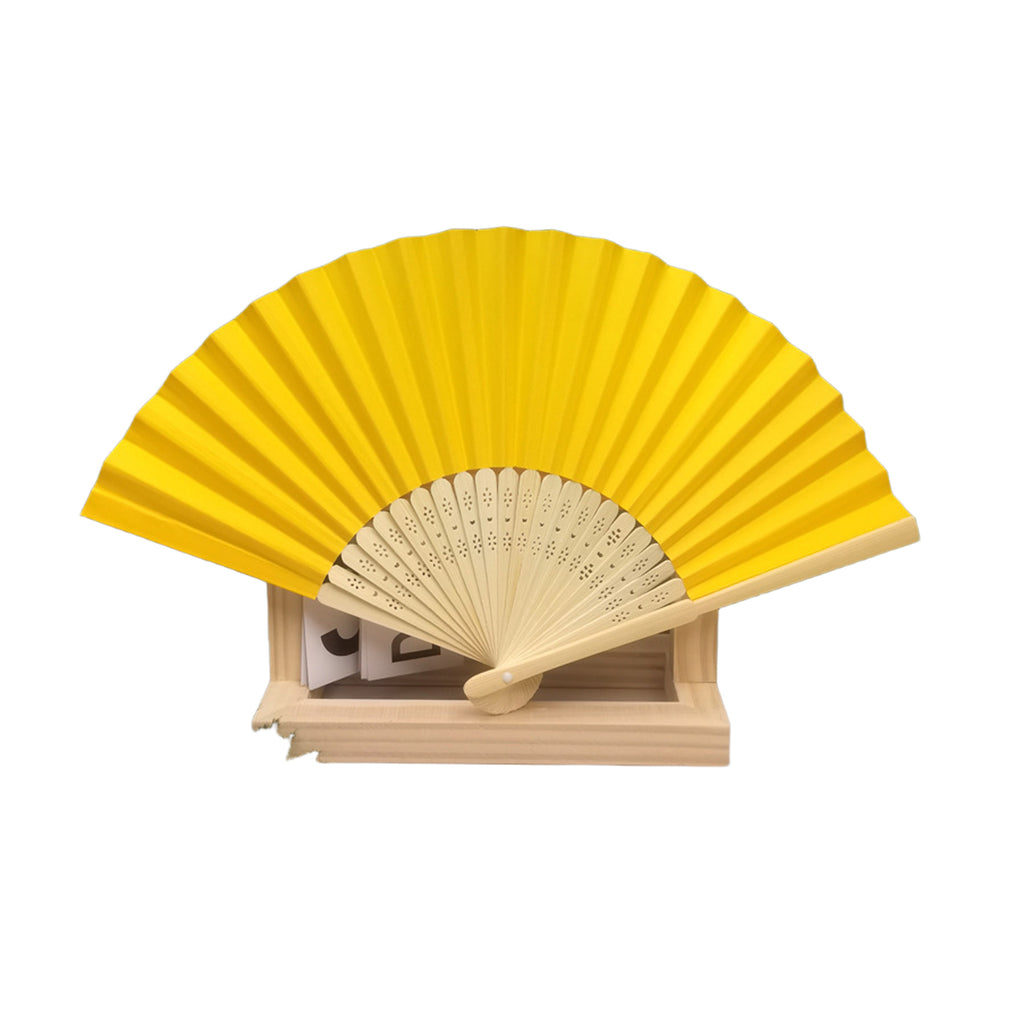 Cartoon Single-Sided Paper Fan-Foldable Cooling Fan