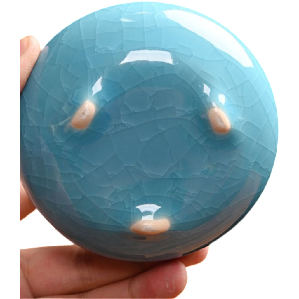 Crackled Ceramic Incense Burner Ornament