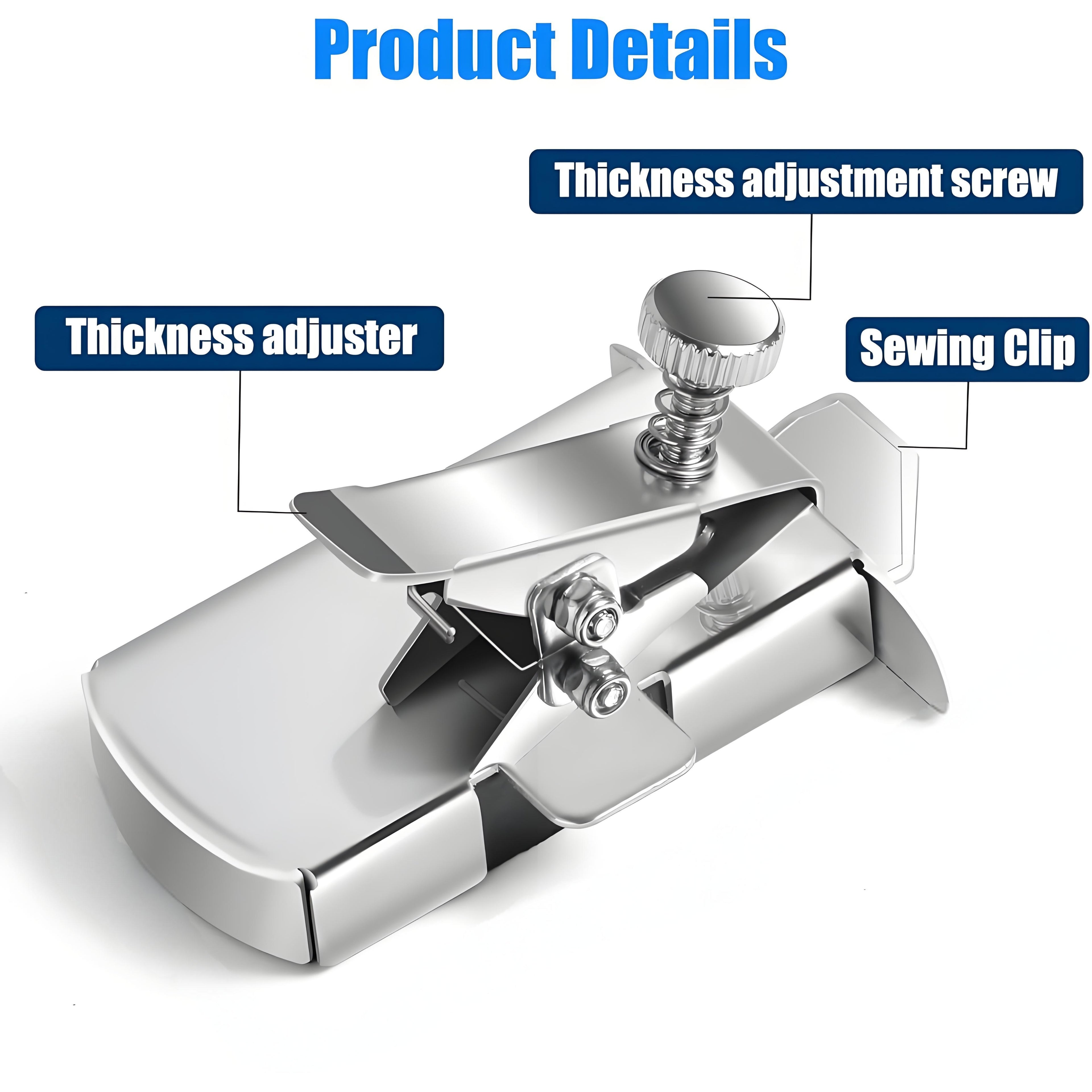 Stainless Steel Magnetic Sewing Guide Helper