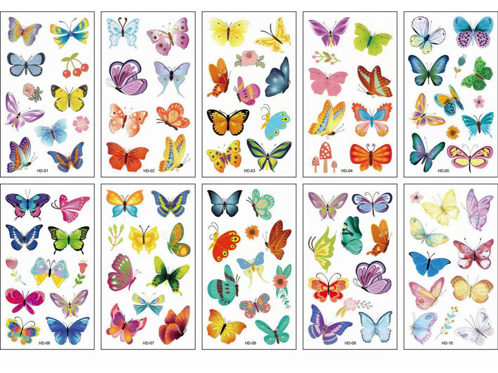Diverse Themes Temporary Tattoo Stickers