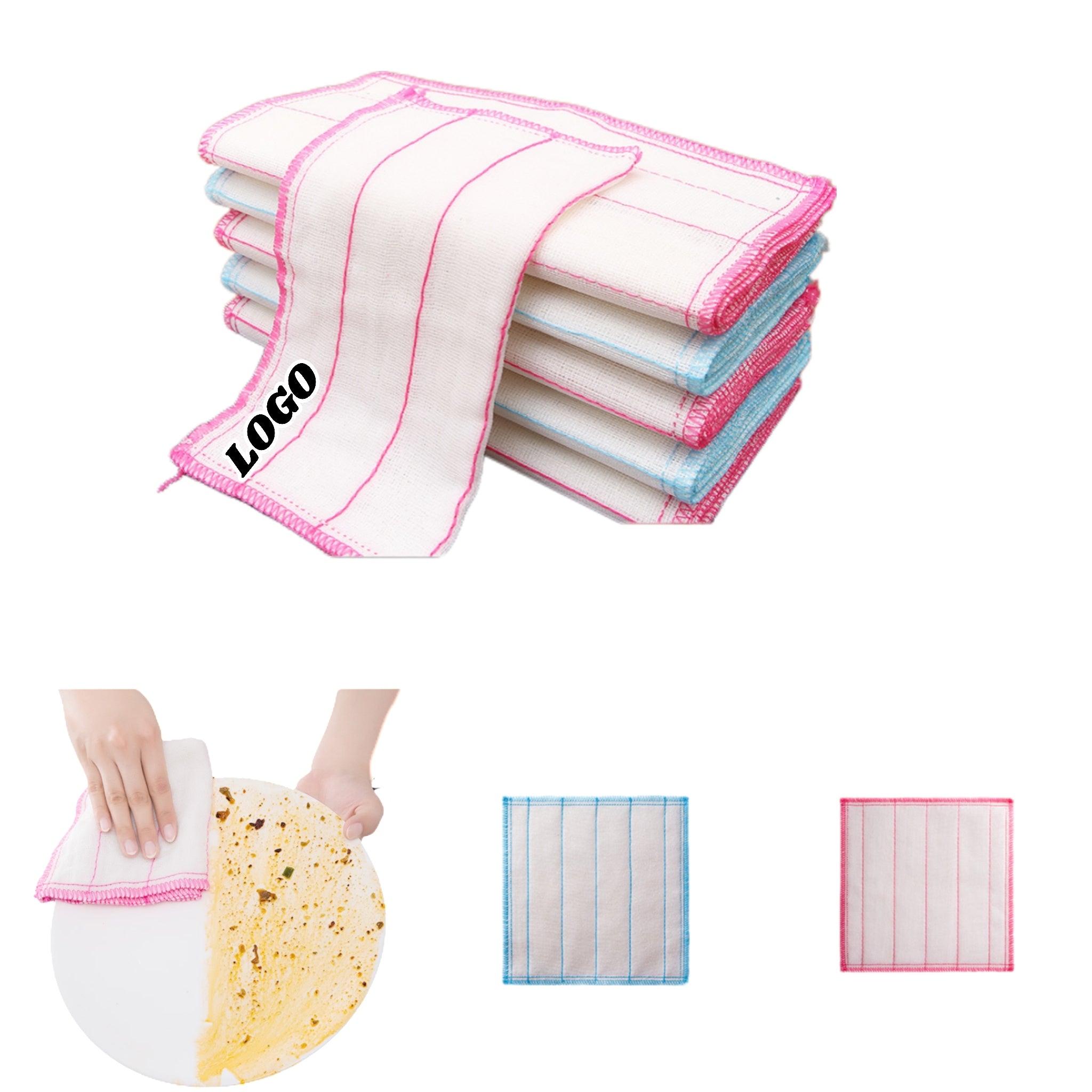 5-Layer Super Oil-Absorbing Non-Woven Dishcloth