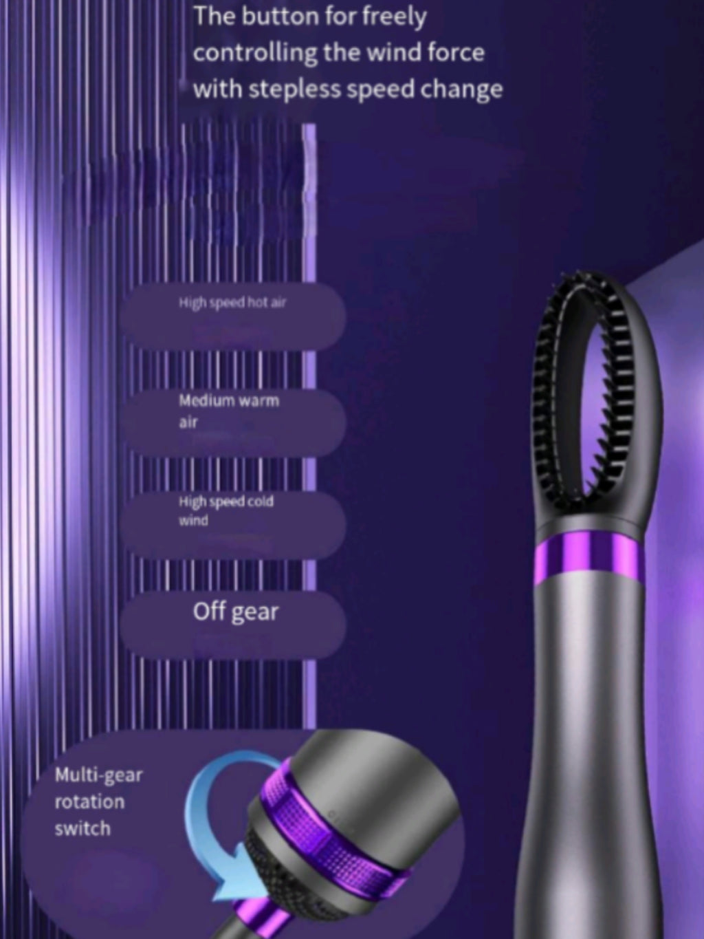 All In One Blow Dryer And Styling Comb
