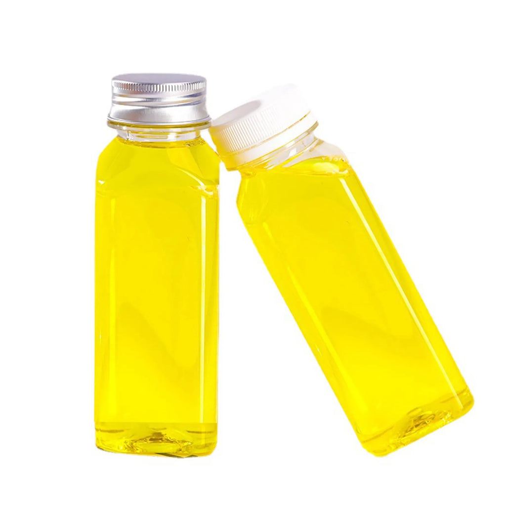 Heat-Resistant Plastic Juice Bottles