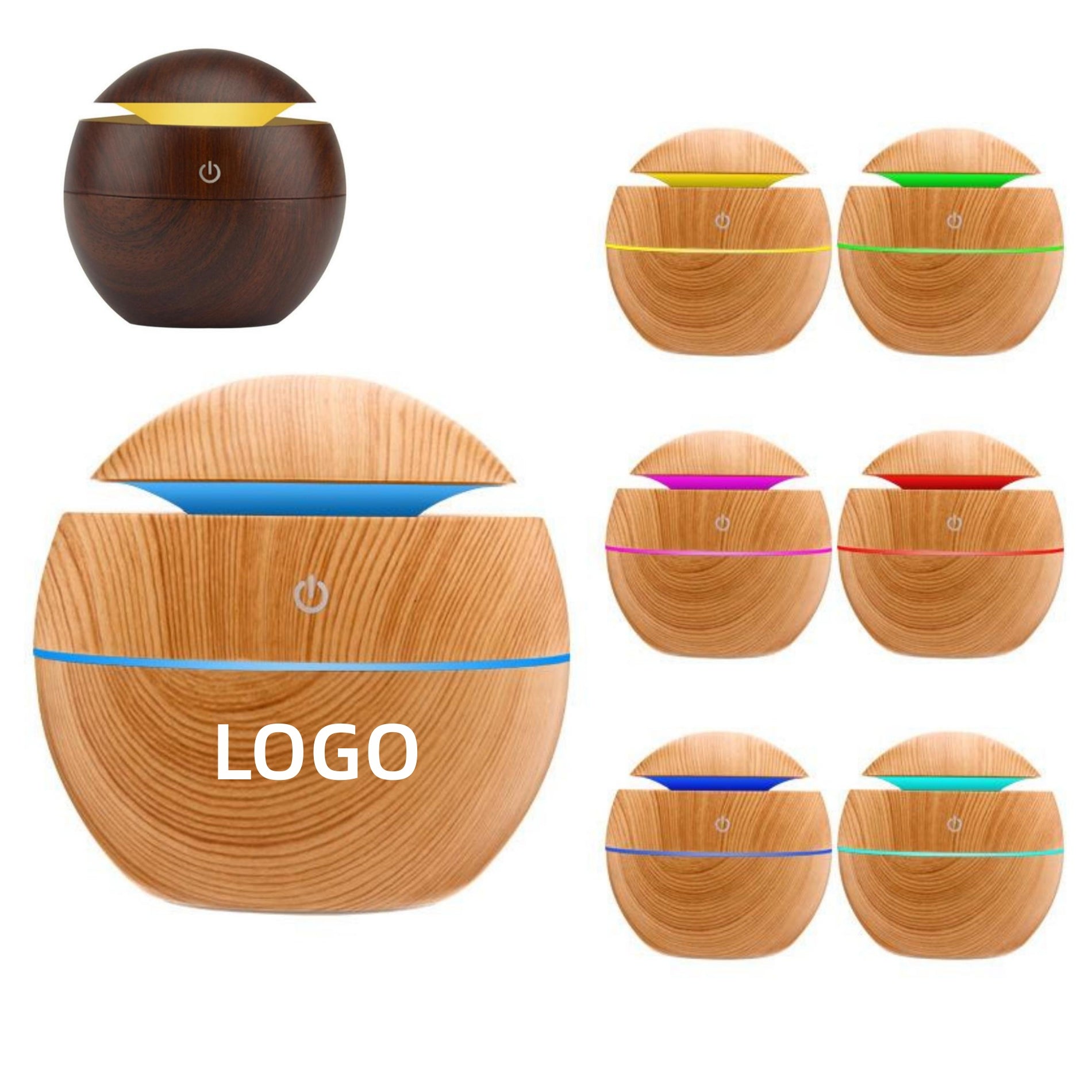 Colorful Led Light Mini Humidifier Ultrasonic Diffuser