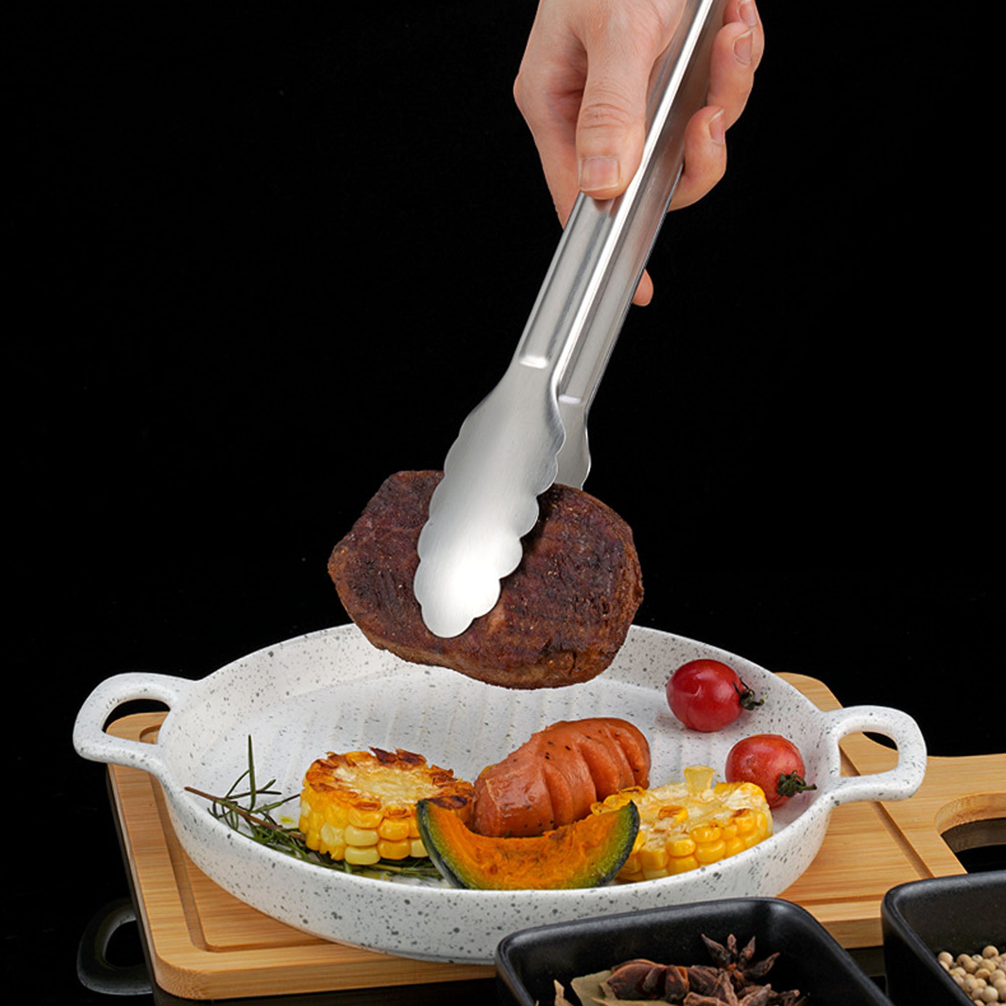 Stainless Steel Buffet Tongs