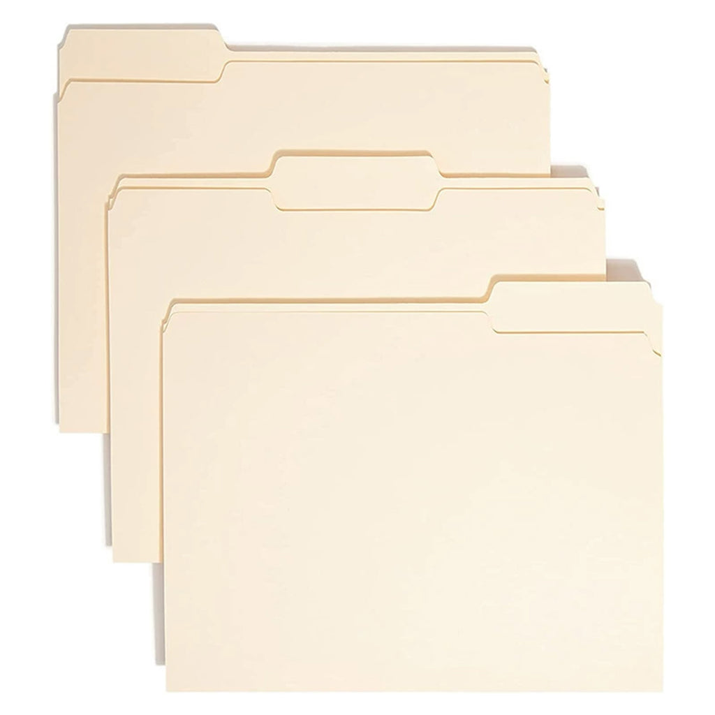 1/3-Cut Tab Letter Size File Folder
