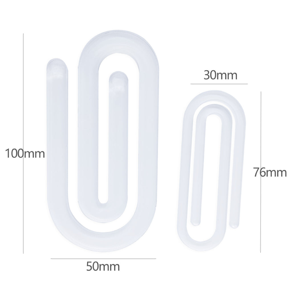 Large Size Acrylic Sublimation Paper Clip 2 Sizes