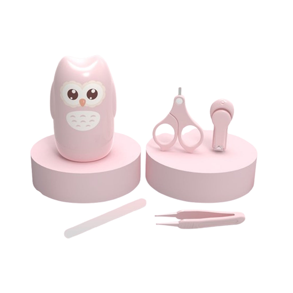 Owl Plastic Nail Clipper Set