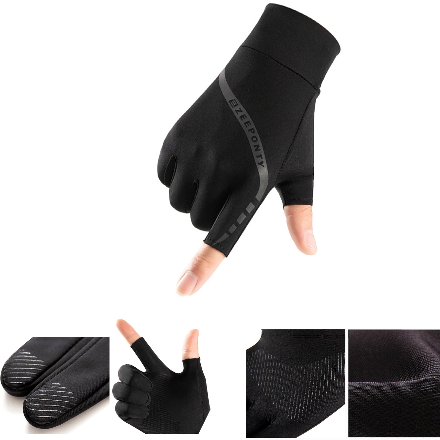 Thin Ice Silk Sunscreen Gloves For Summer