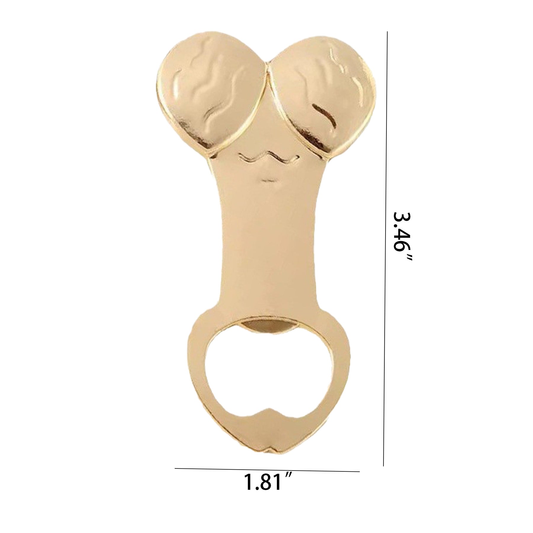 Novelty Zinc Bottle Opener