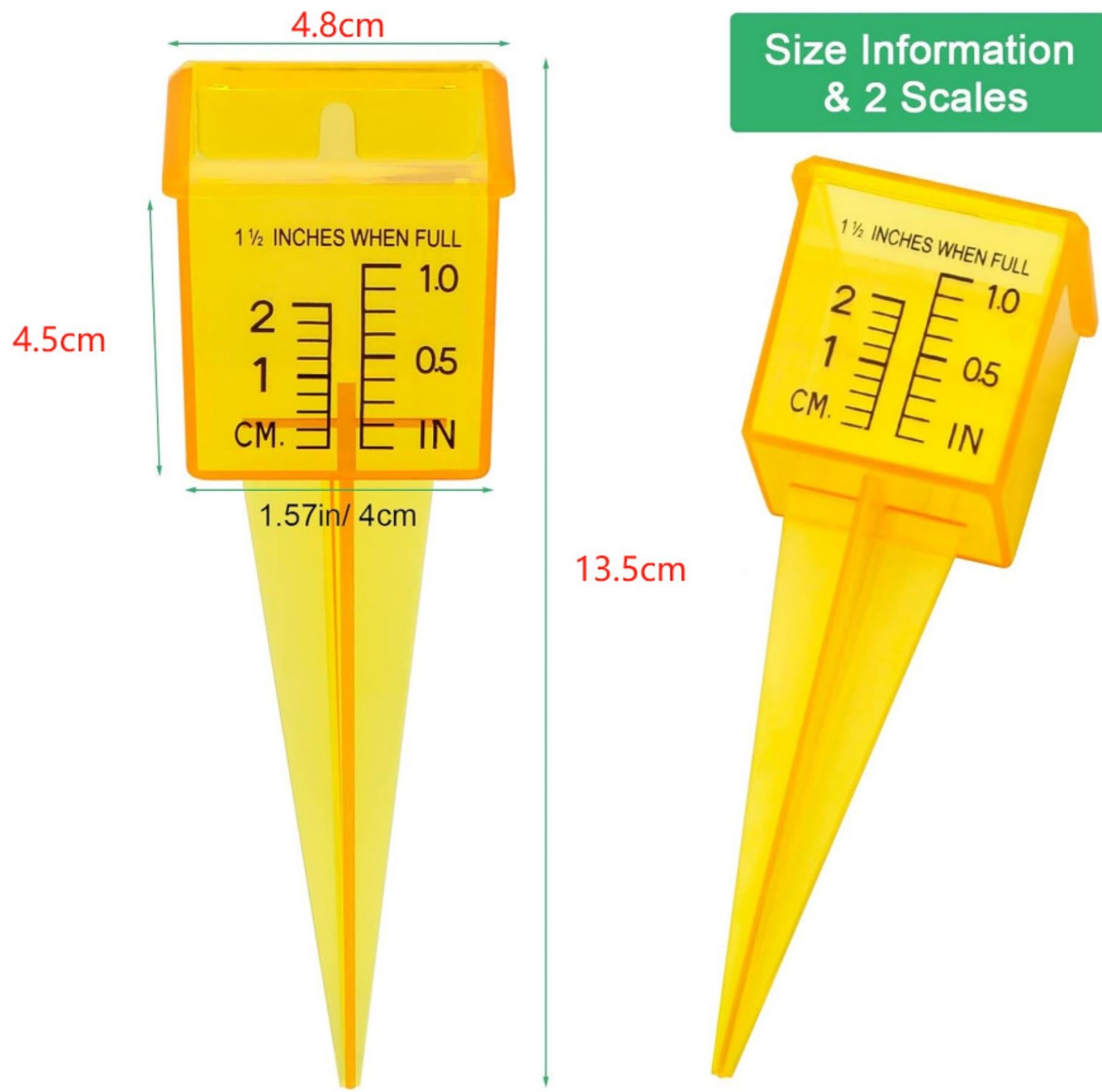 Wide Mouth Rain Gauge