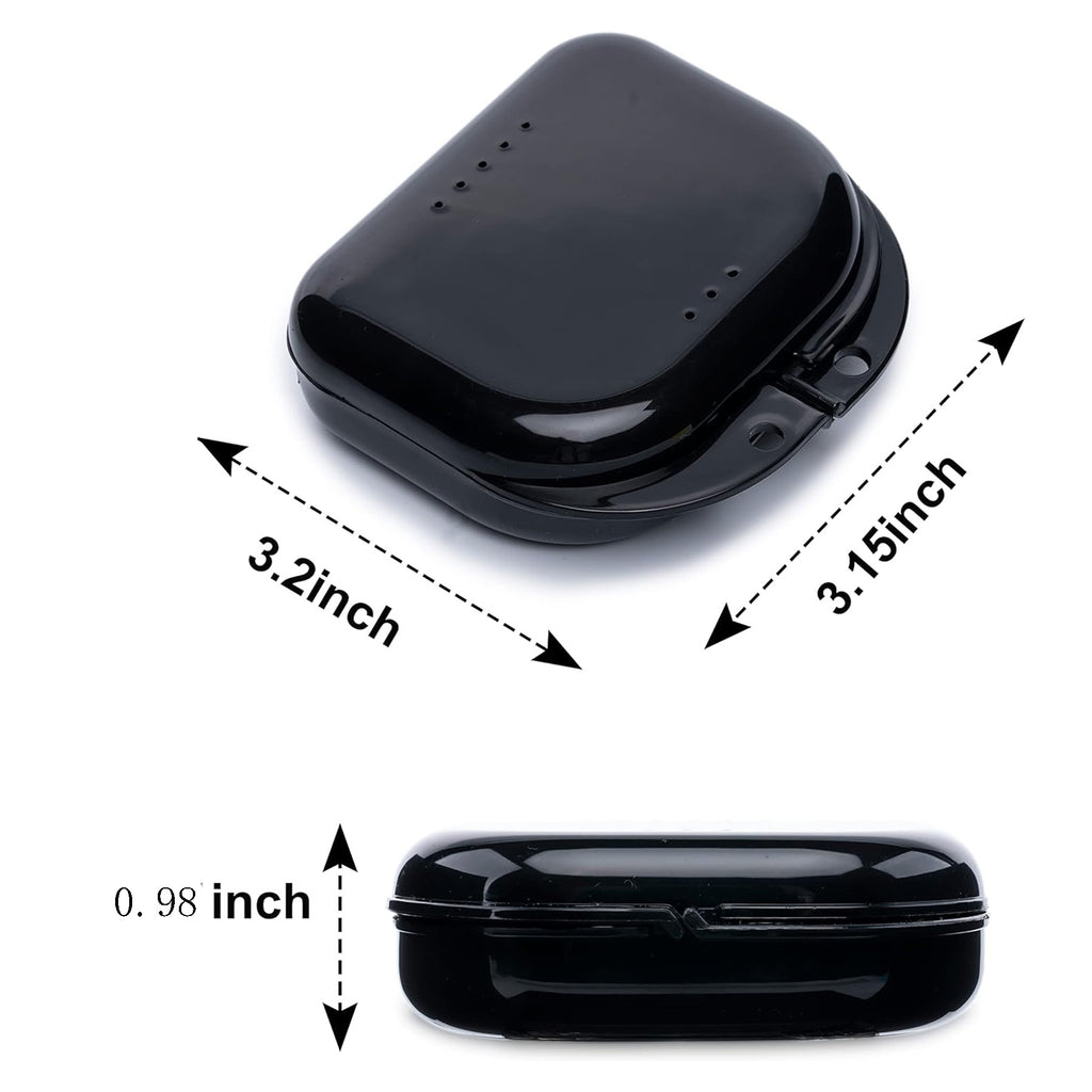 Tight Snap Lock Orthodontic Mouth Guard Case