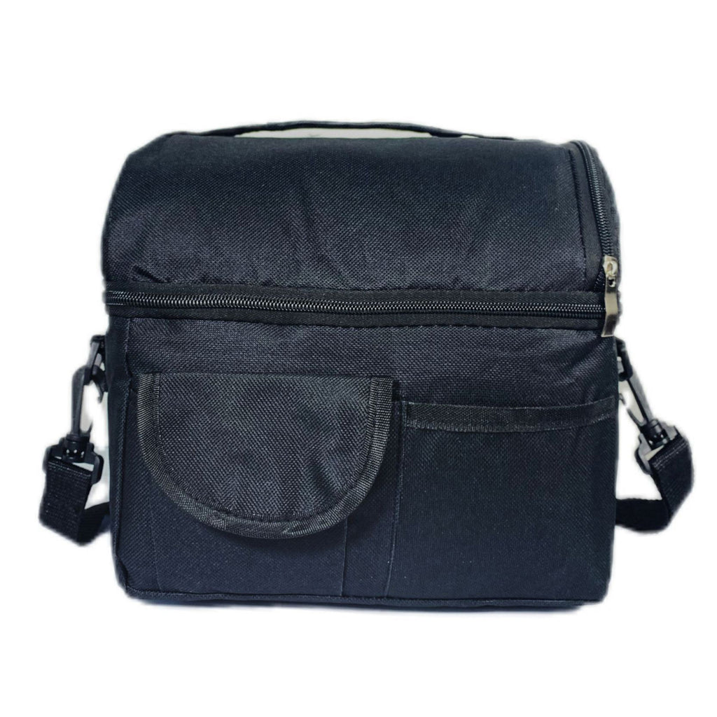 Portable Double-Layer Ice Pack Food Insulation Bag