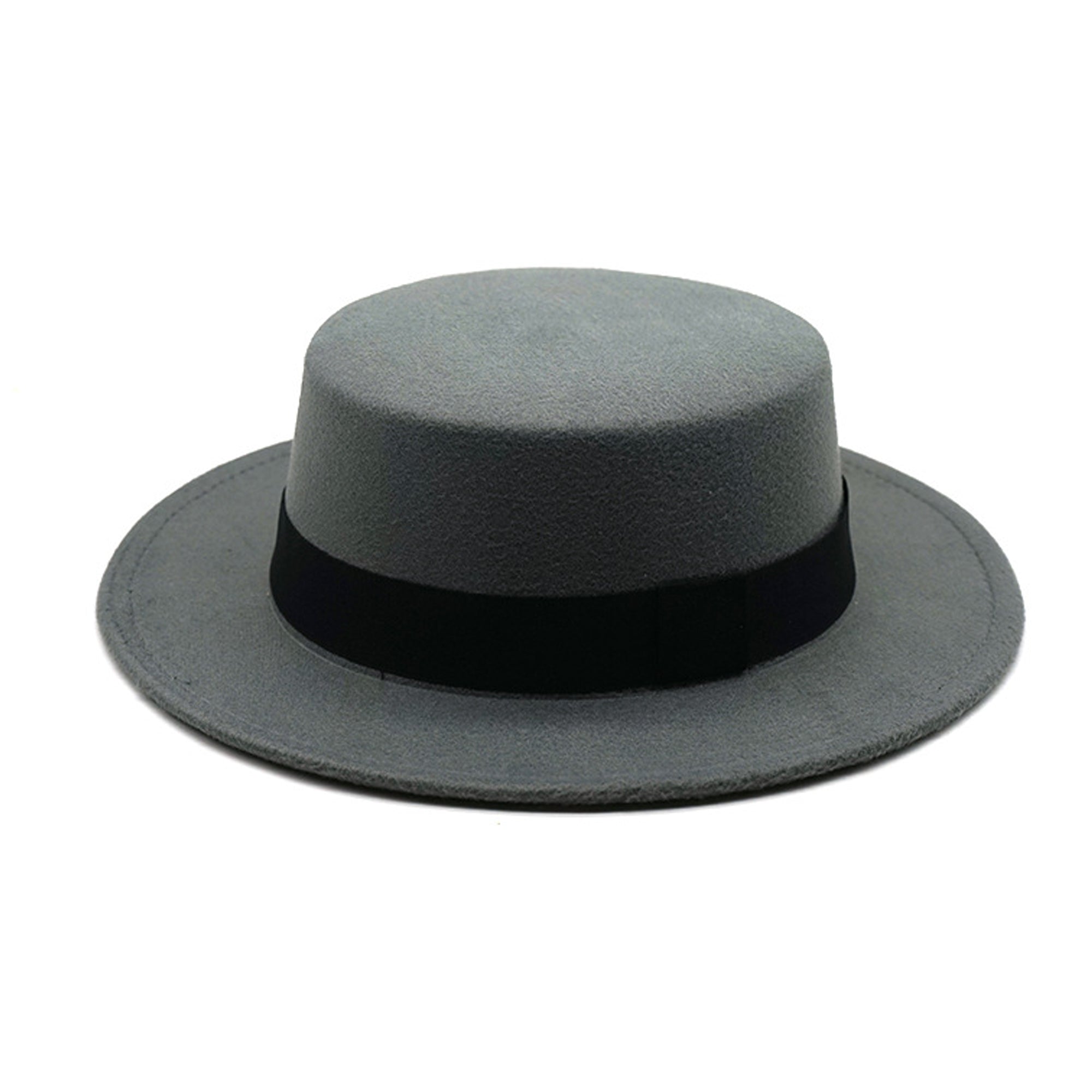 Vintage British Style Black Ribbon Flat Top Gift