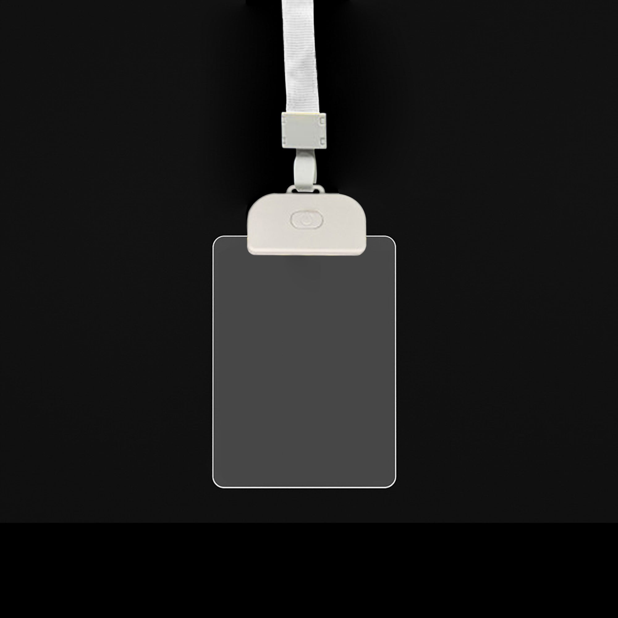 Luminous Acrylic Led Light Up Name Tag For Exhibition Events