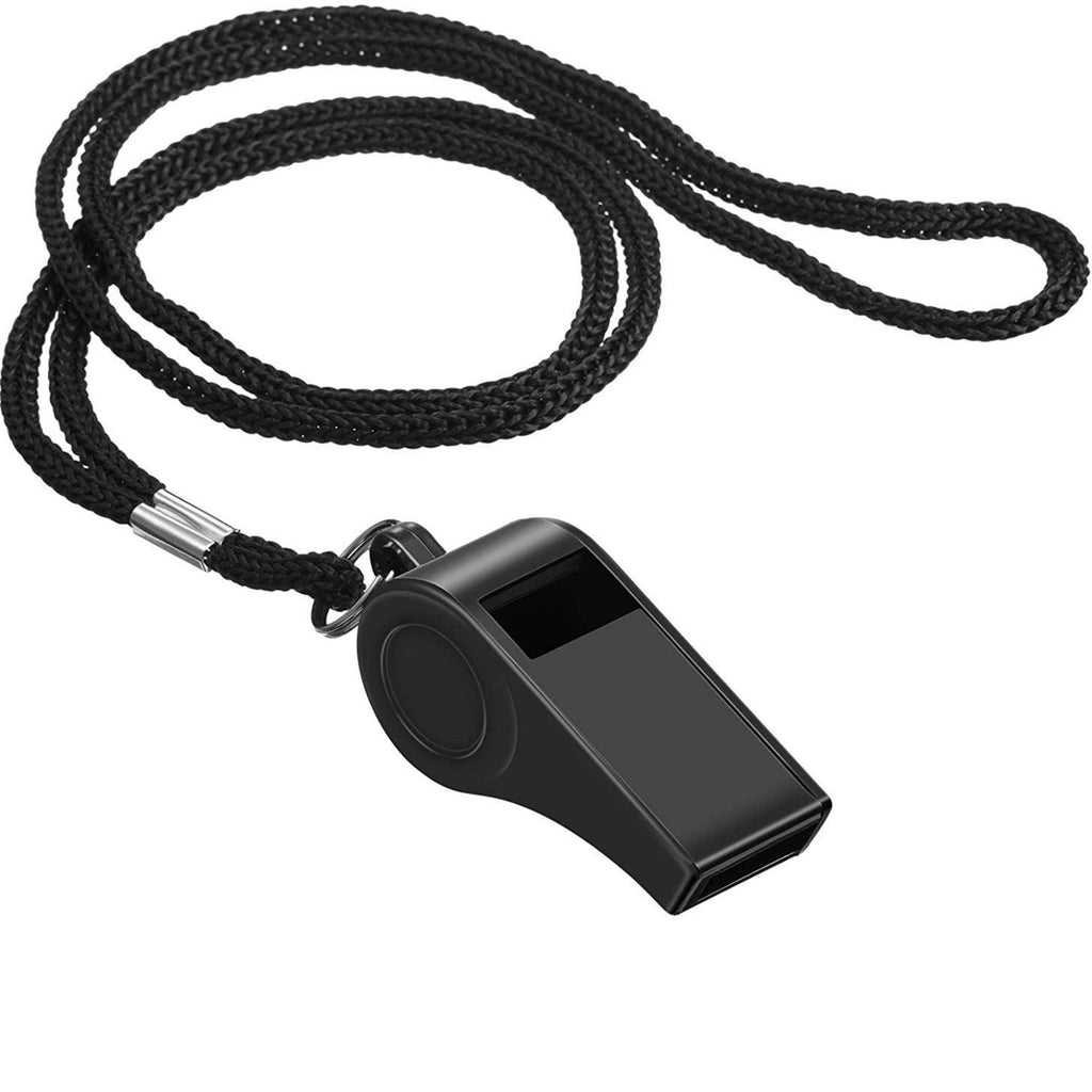 Plastic Whistle With Cord