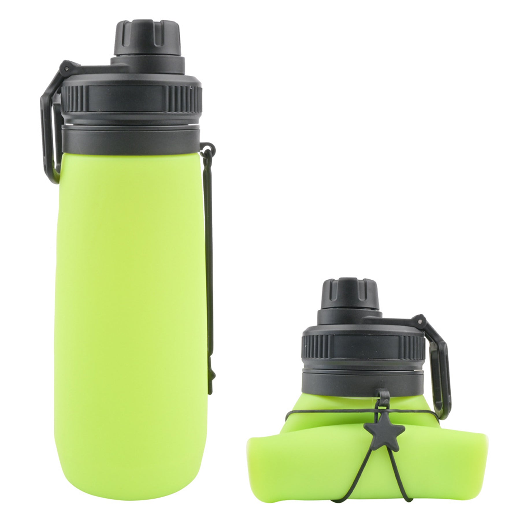 Outdoor Silicone Telescopic Foldable Sport Bottle