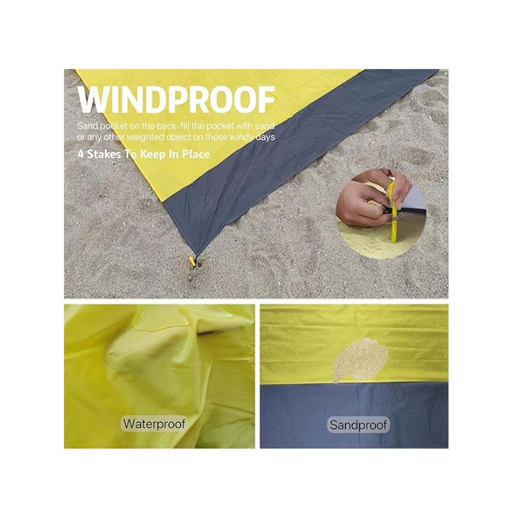 Two Tone Spliced Picnic Mat