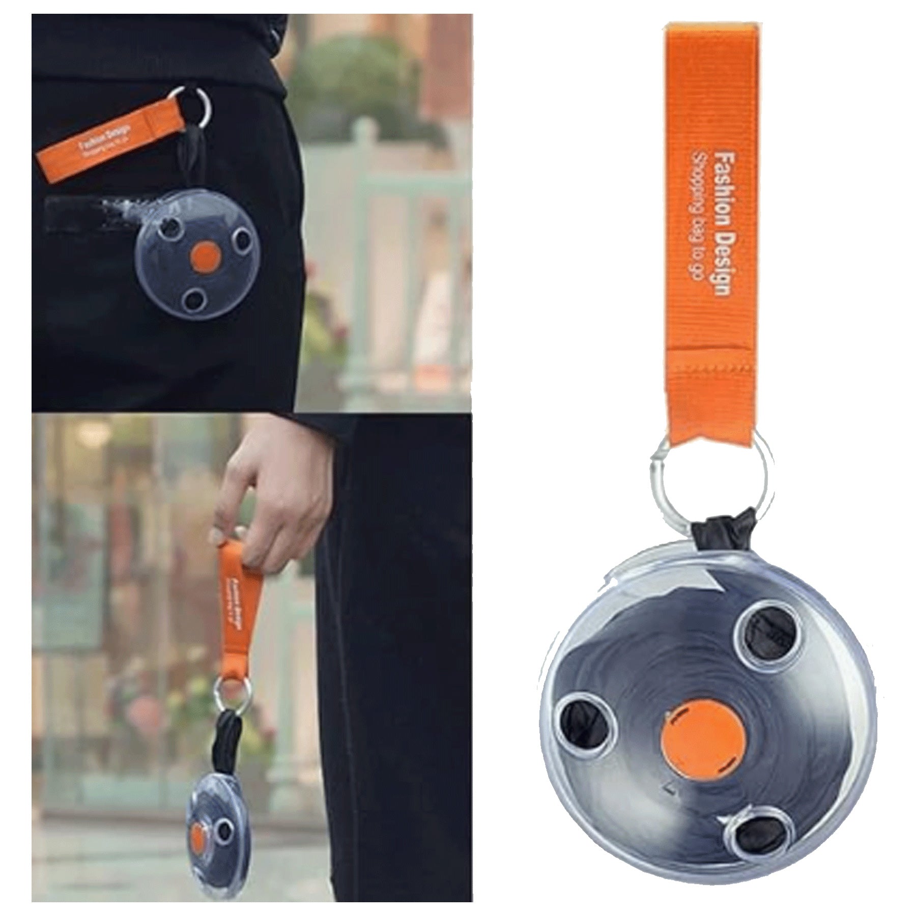Reusable Retractable Grocery Bag