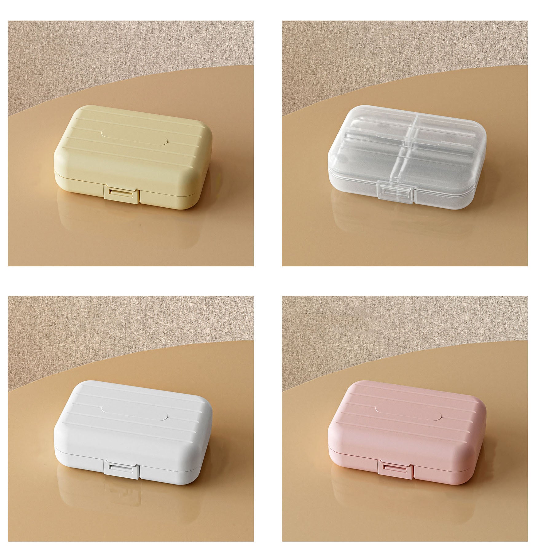 Portable Compartmentalized Pill Box