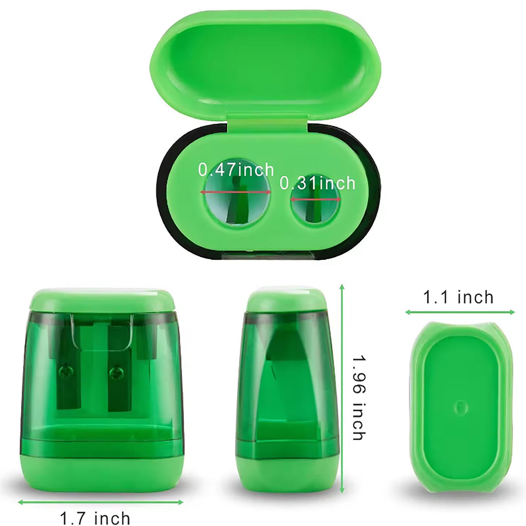 Double Hole Manual Pencil Sharpeners