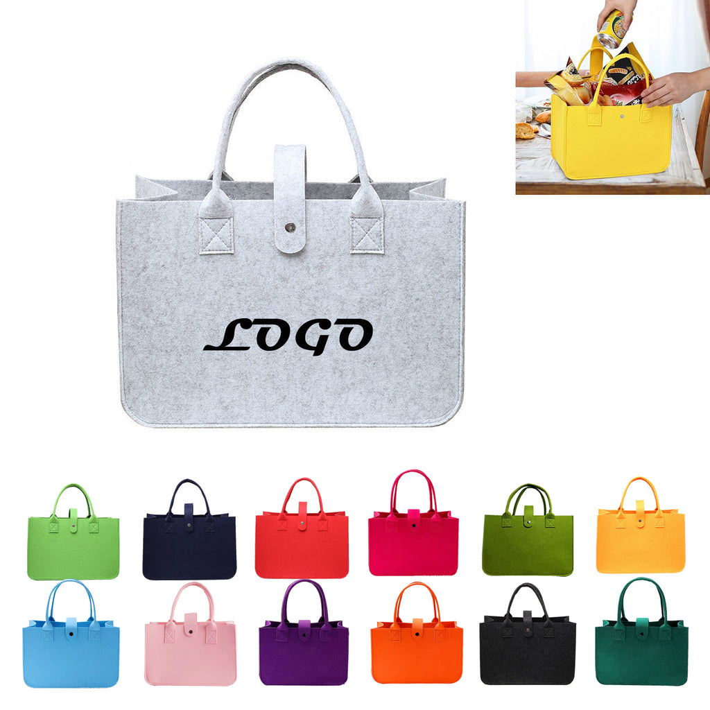 Reusable Felt Tote Bag