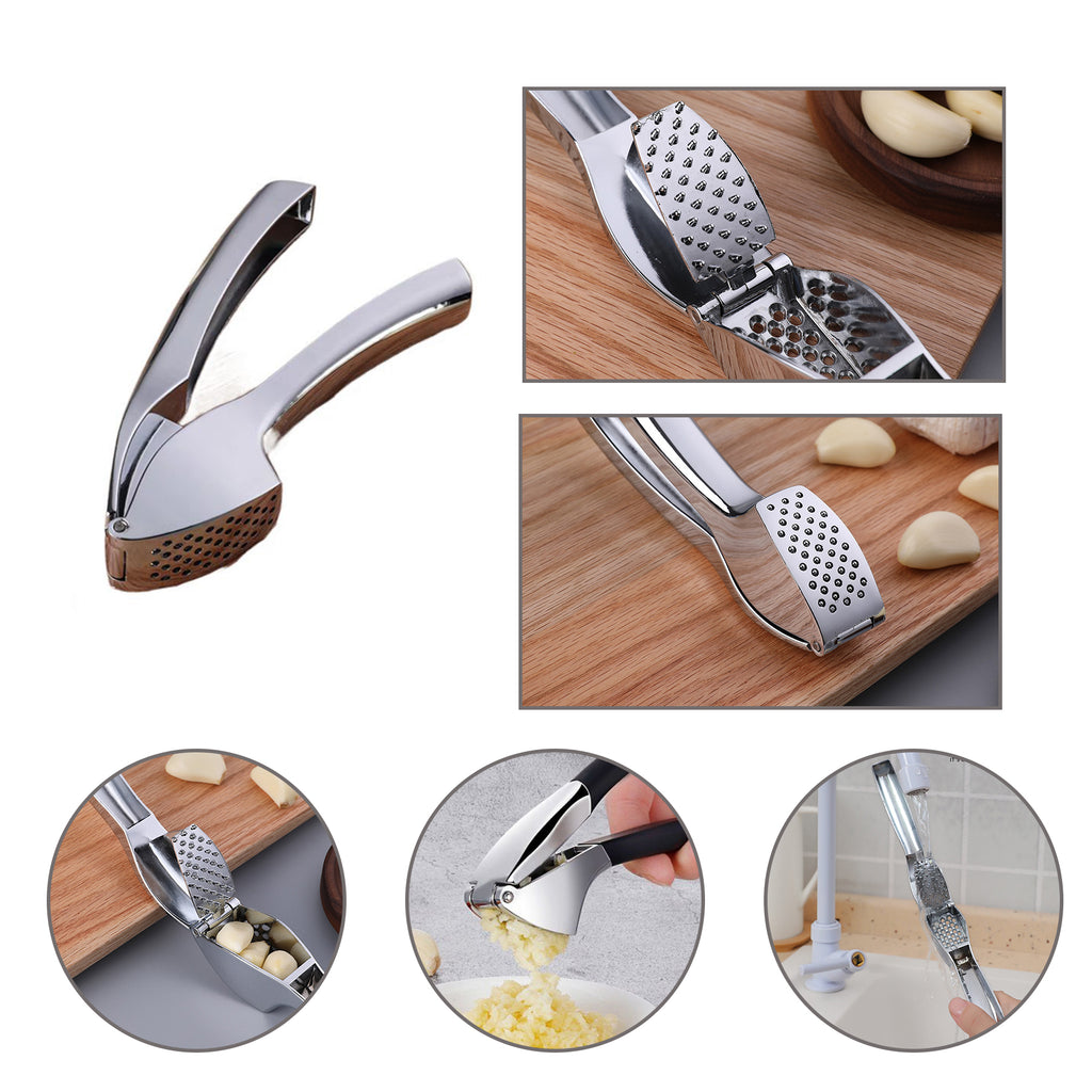 Stainless Steel Garlic Press