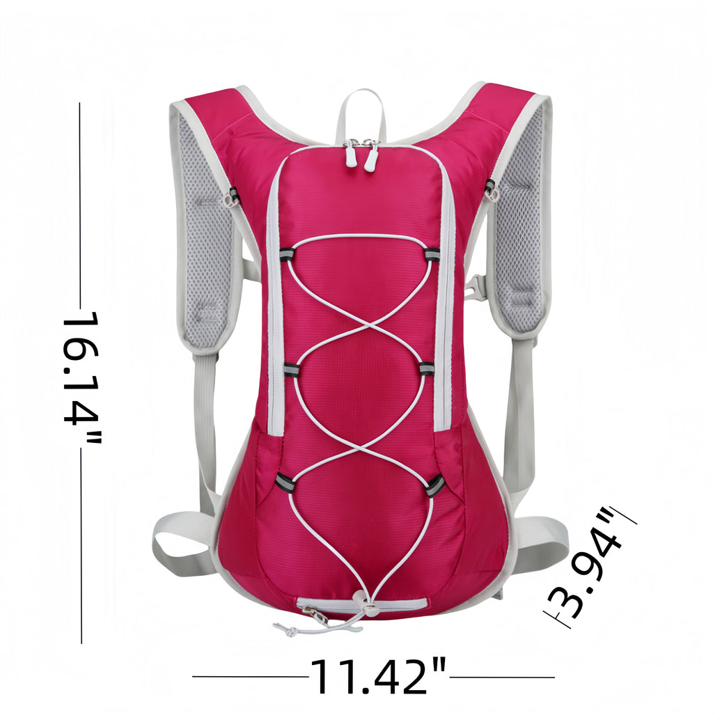 Nylon Water Repellent Outdoor Double Shoulder Backpack