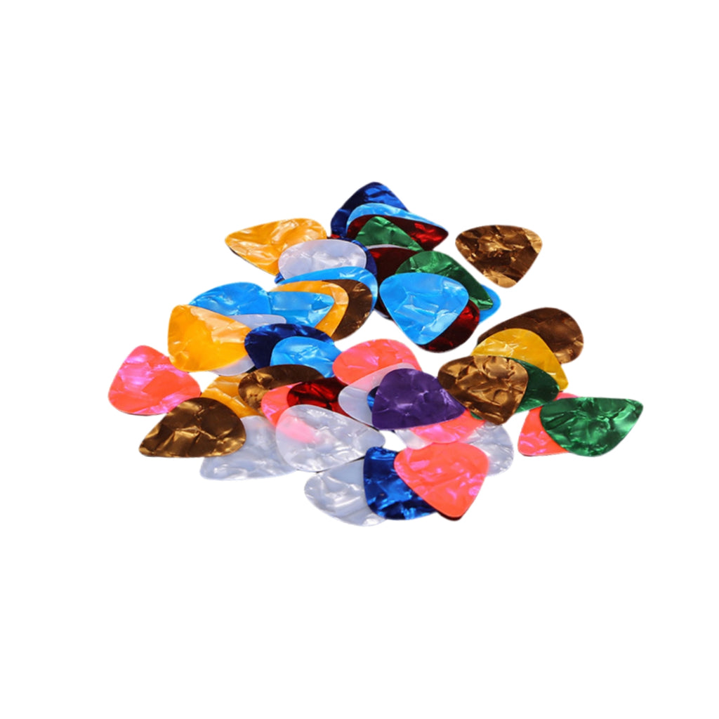 Mixed Color ABS And Celluloid Guitar Picks