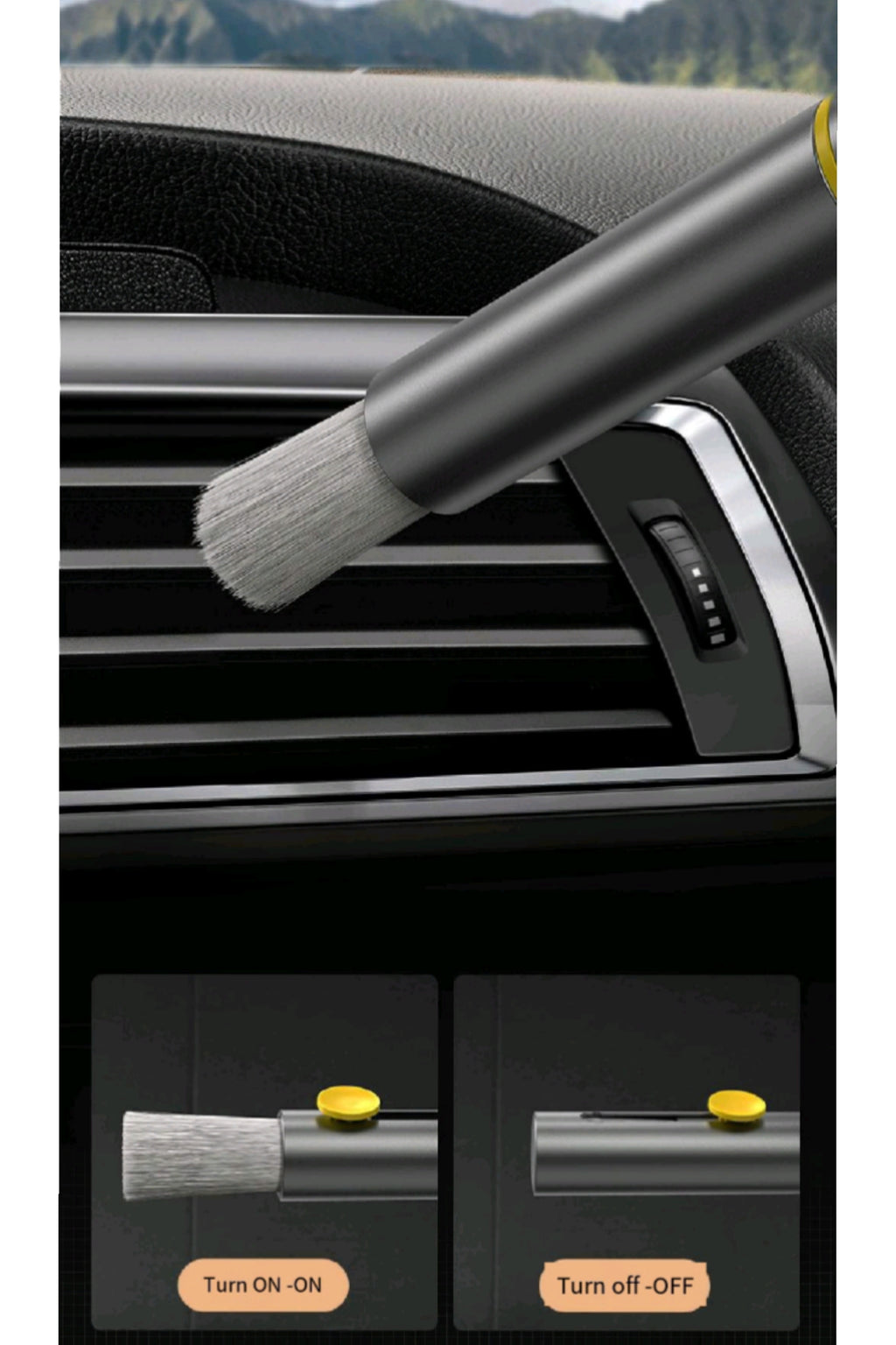 Car Multifunctional Cleaning Brush