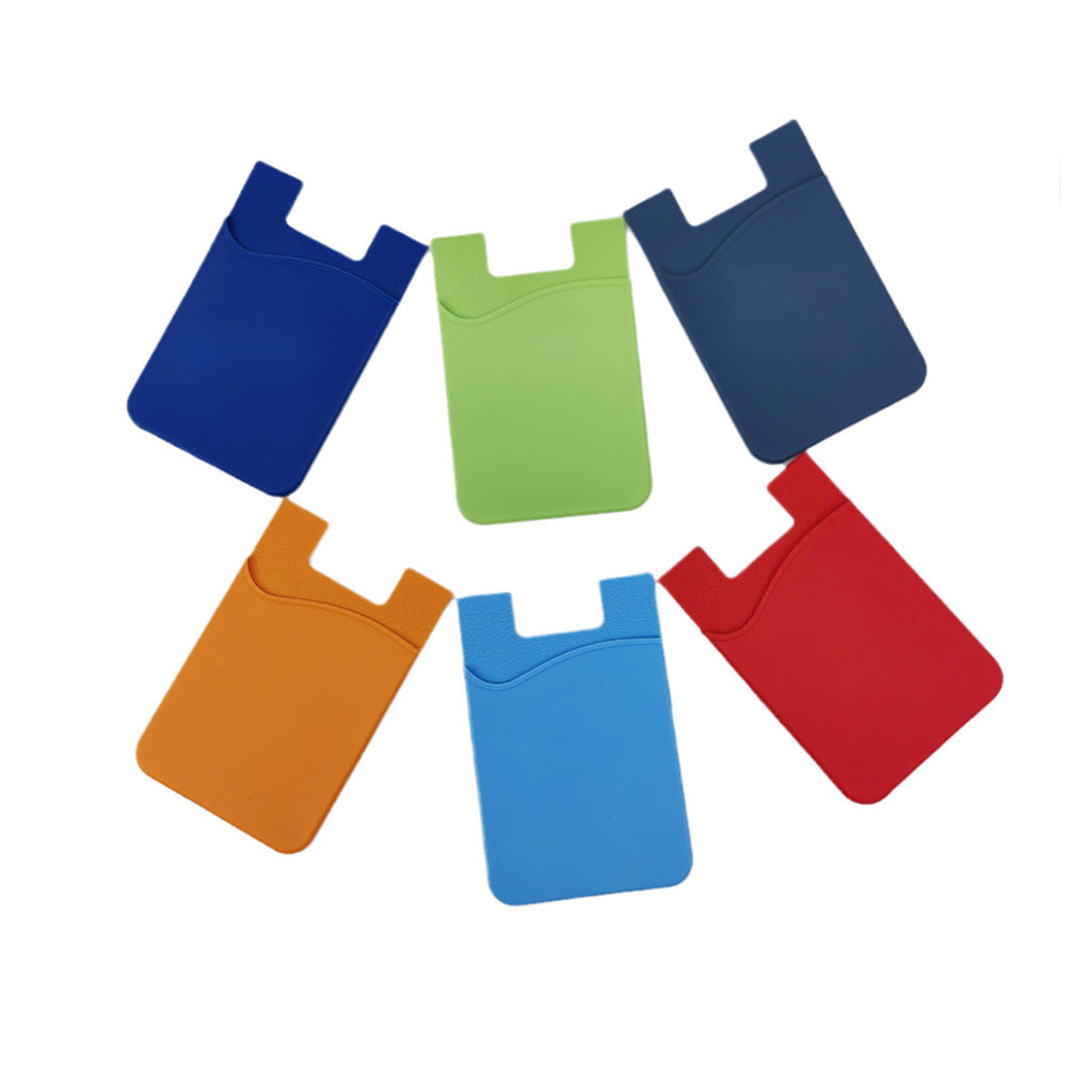Slim And Stylish Silicone Card Holder For Smartphones
