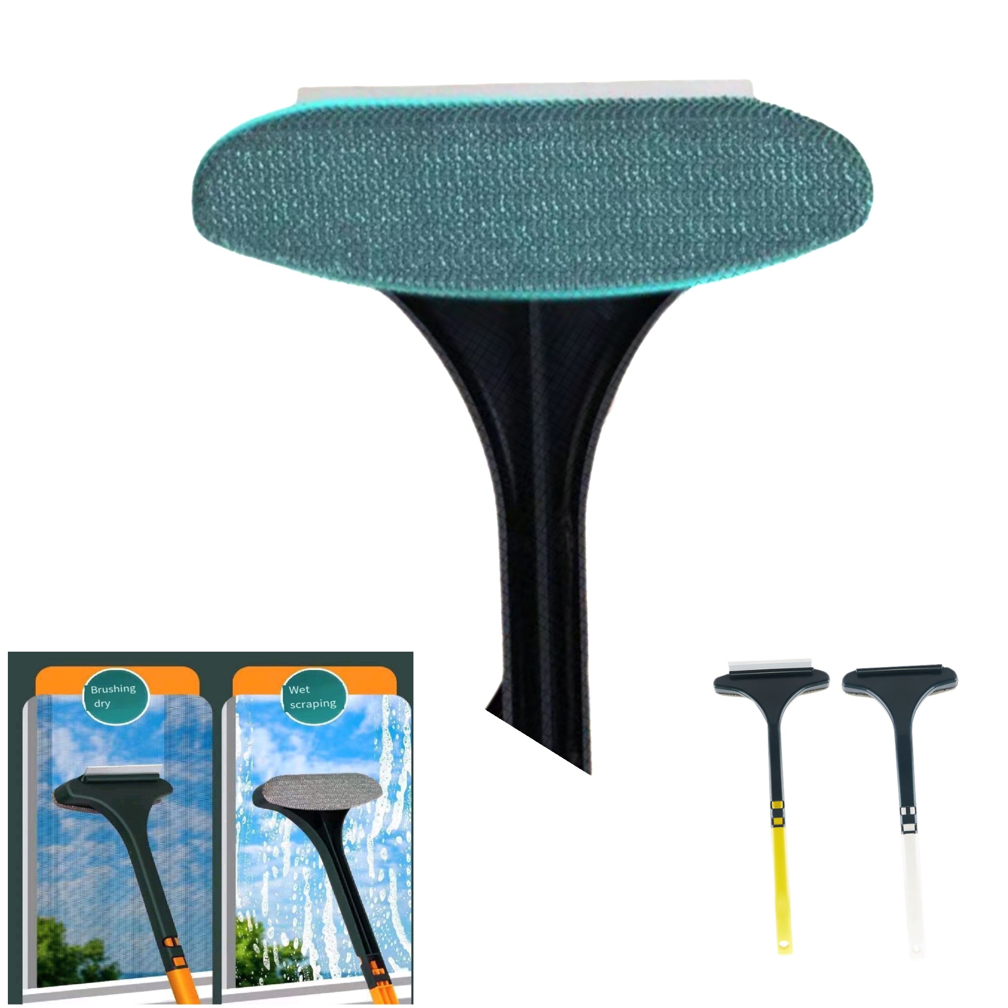 No Disassembly Window Screen Cleaning Brush