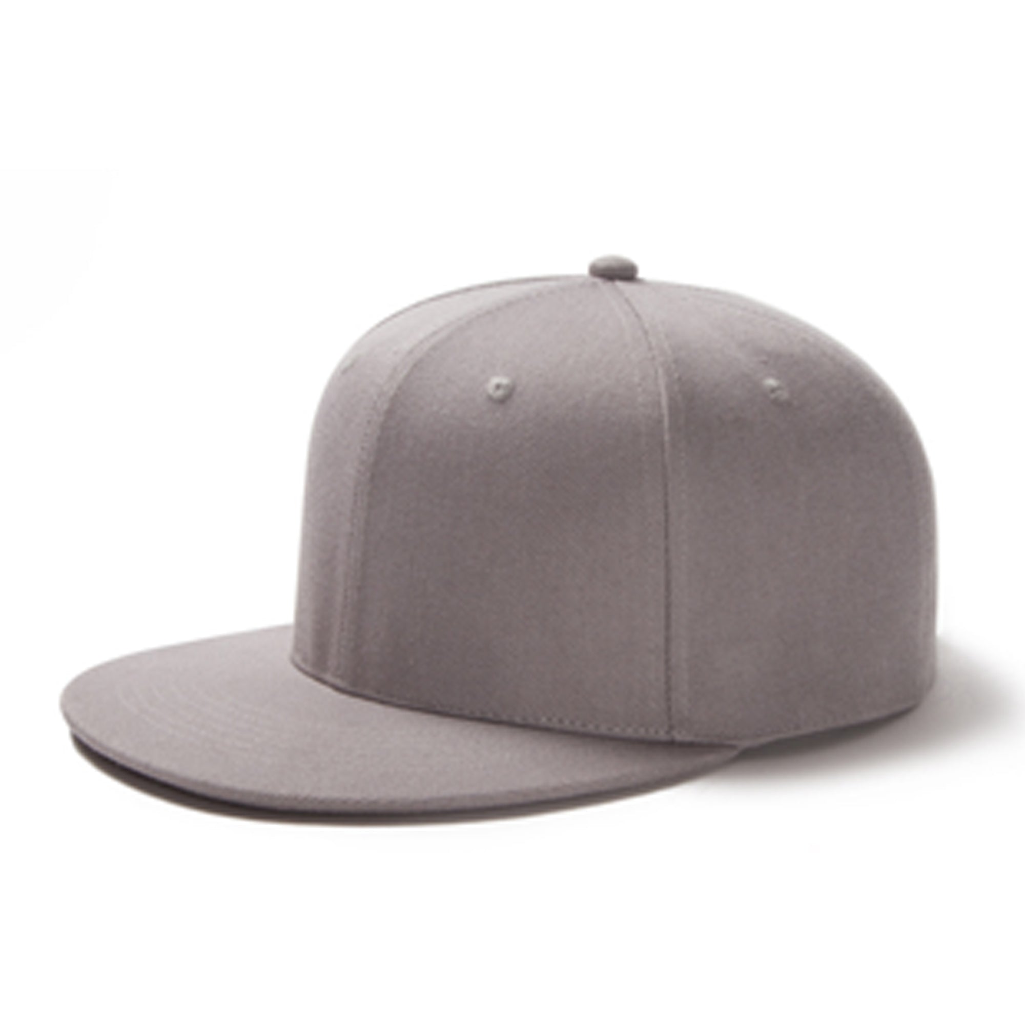 Adjustable Plain Sports Flat-Brim Hat