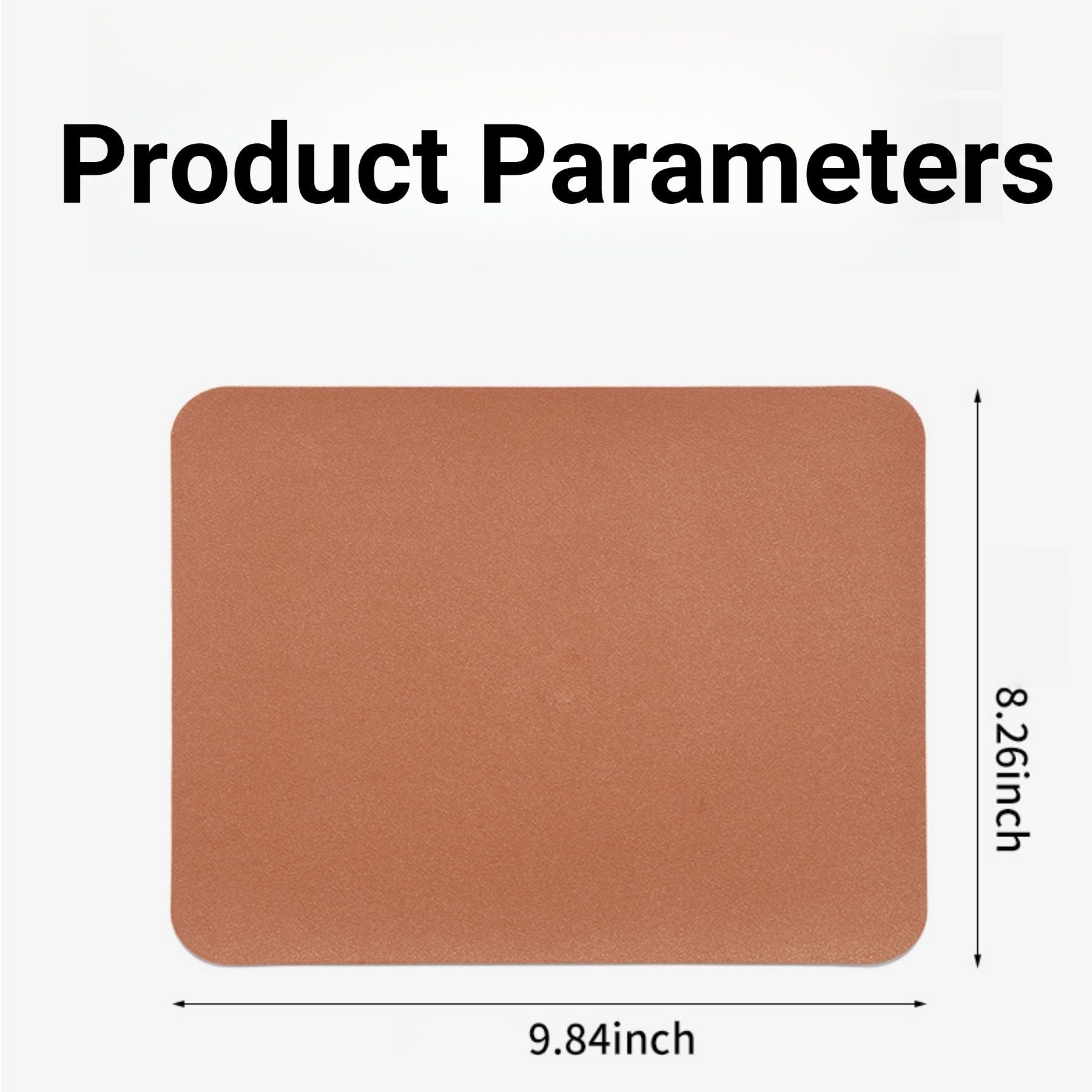 Solid Color Minimalist Mouse Pad