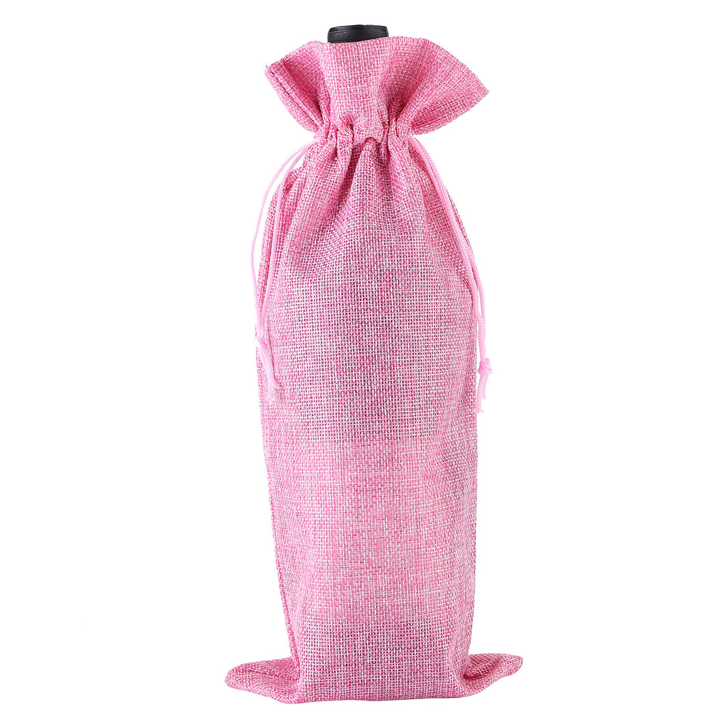 Linen Bundle Lipstick Wine Bag