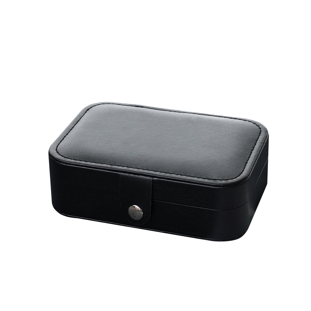 PU Leather Small Travel Jewelry Case Box