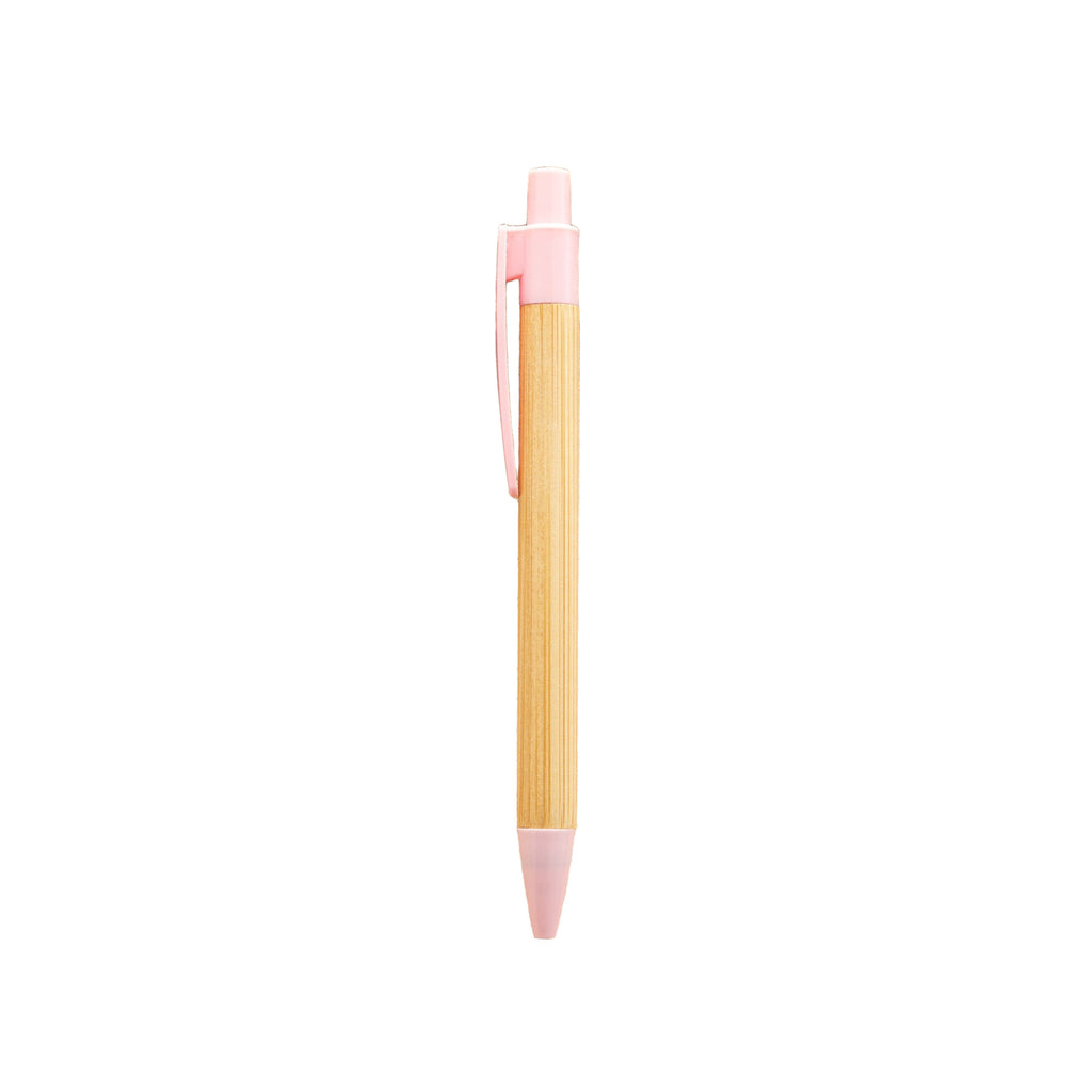 Multi-Color Bamboo Click Pen