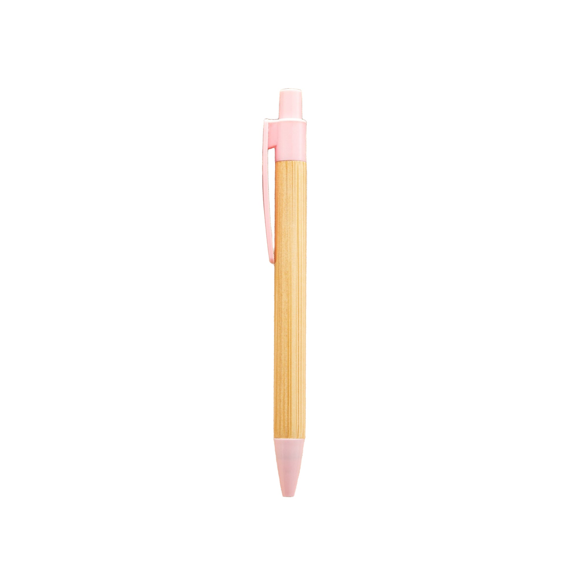 Multi-Color Bamboo Click Pen