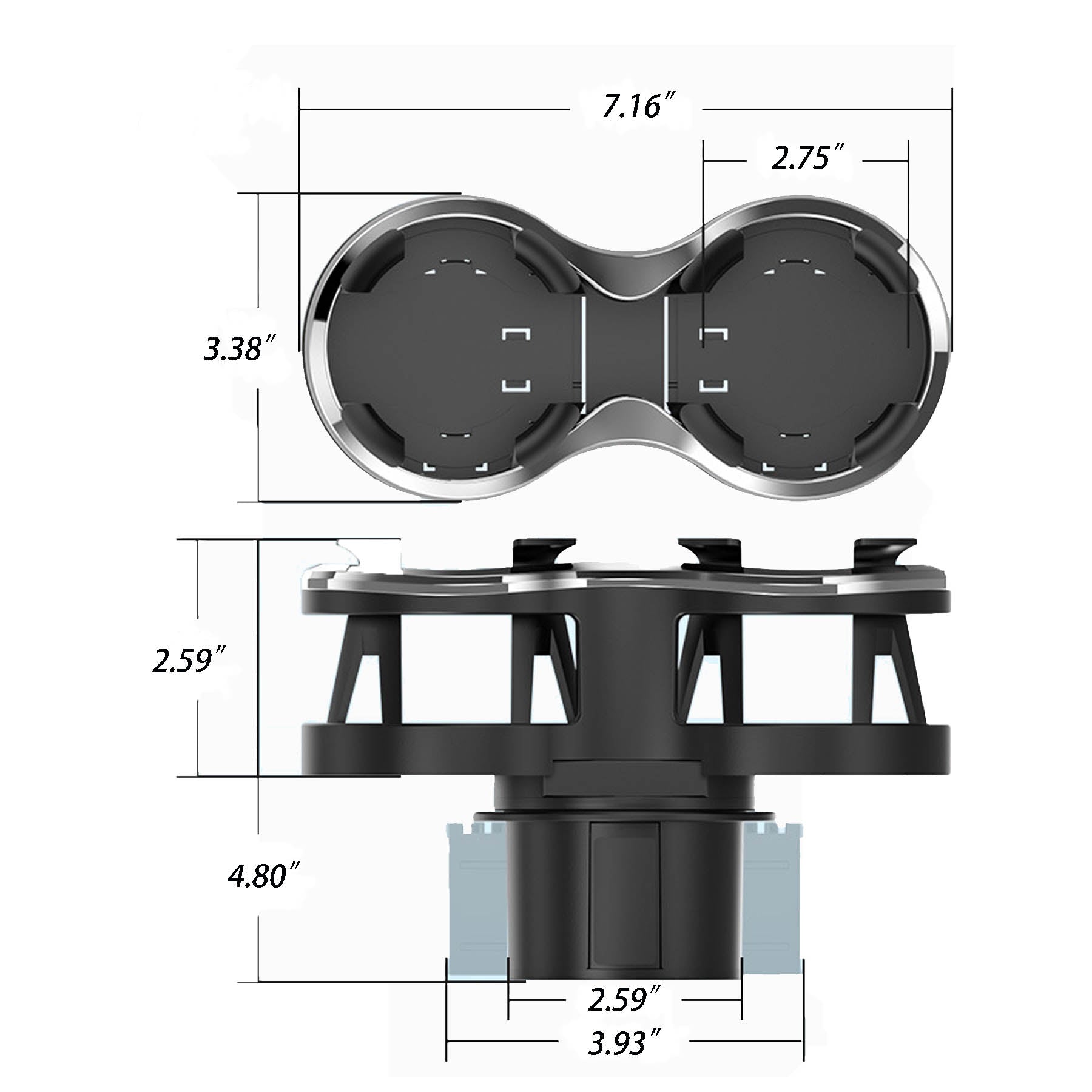 Car Cup Holder Expander