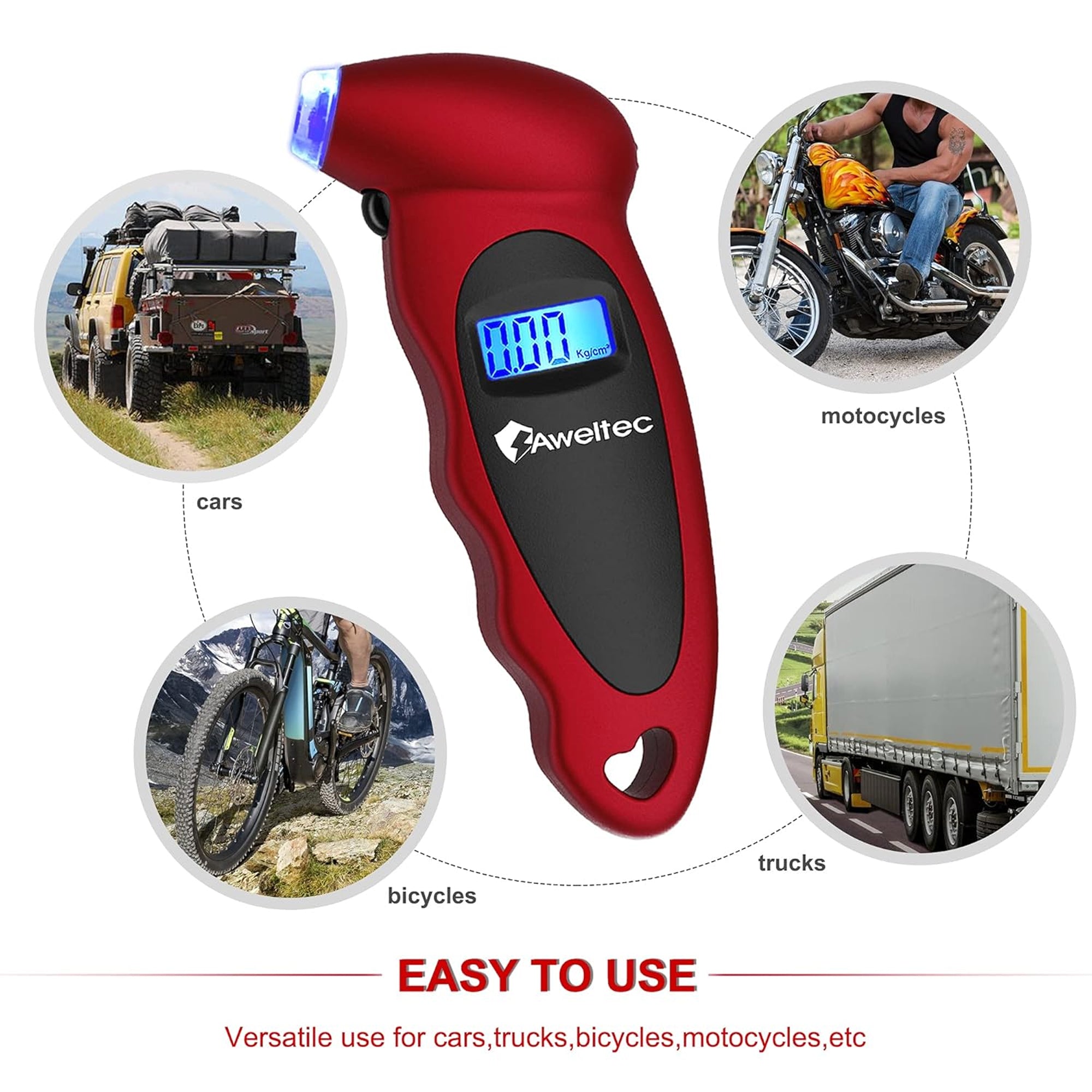 Tire Pressure Gauge Digital 0-150PSI
