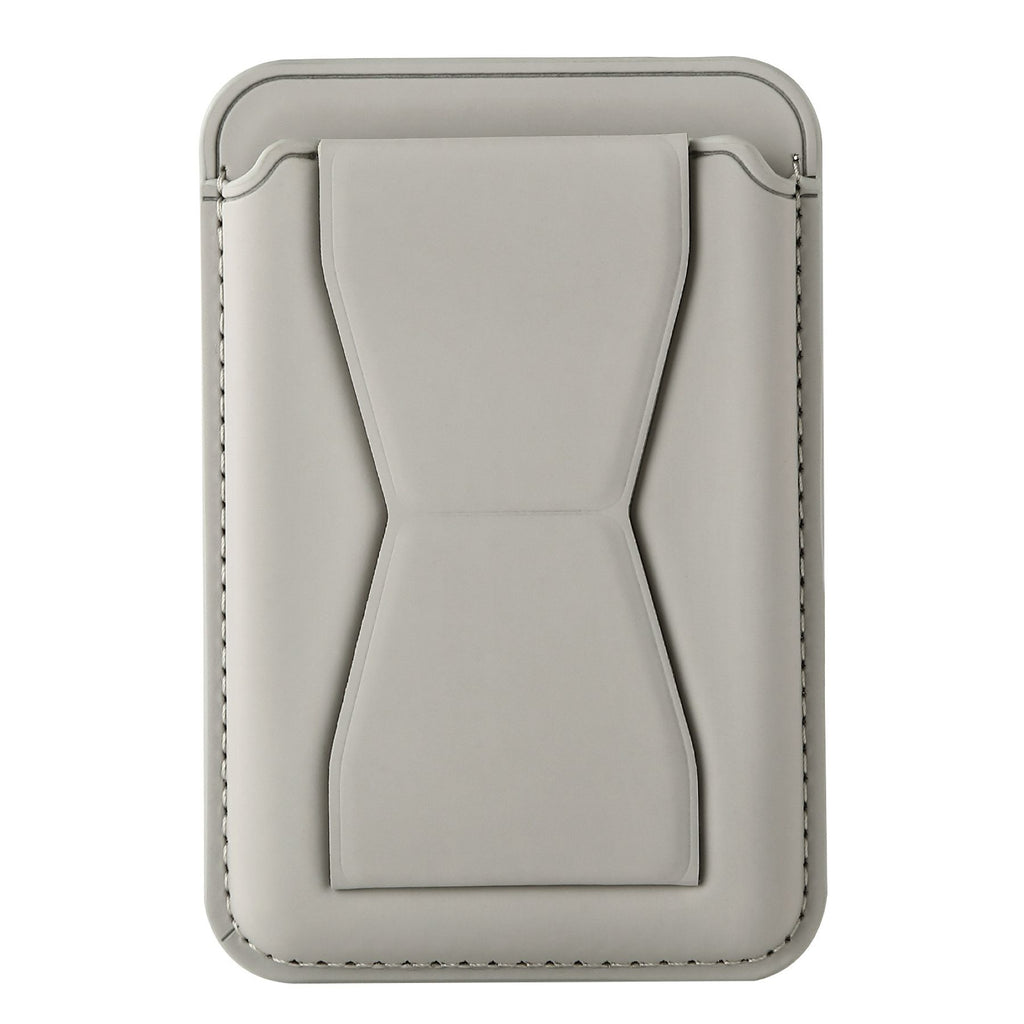 Mobile Phone Leather Card Case Stand