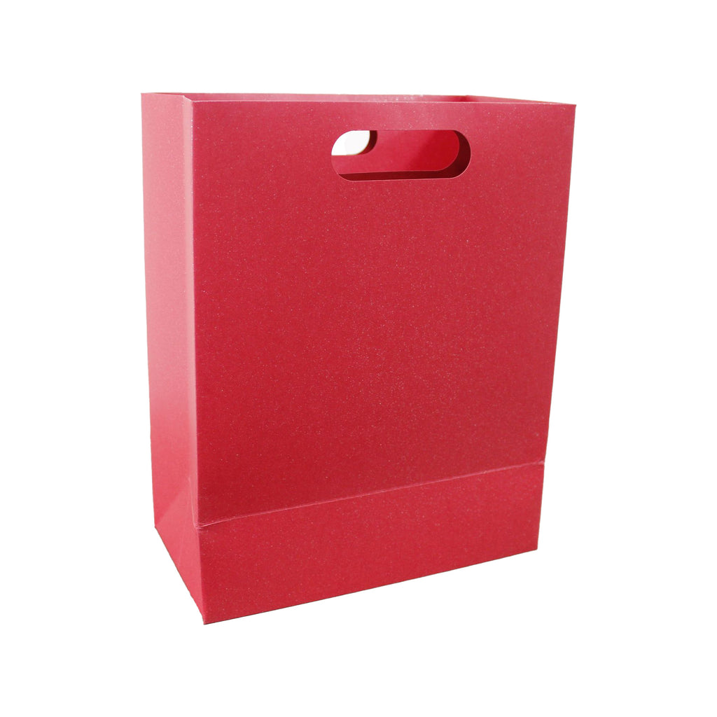 Small Solid Color White Card Tote Bag