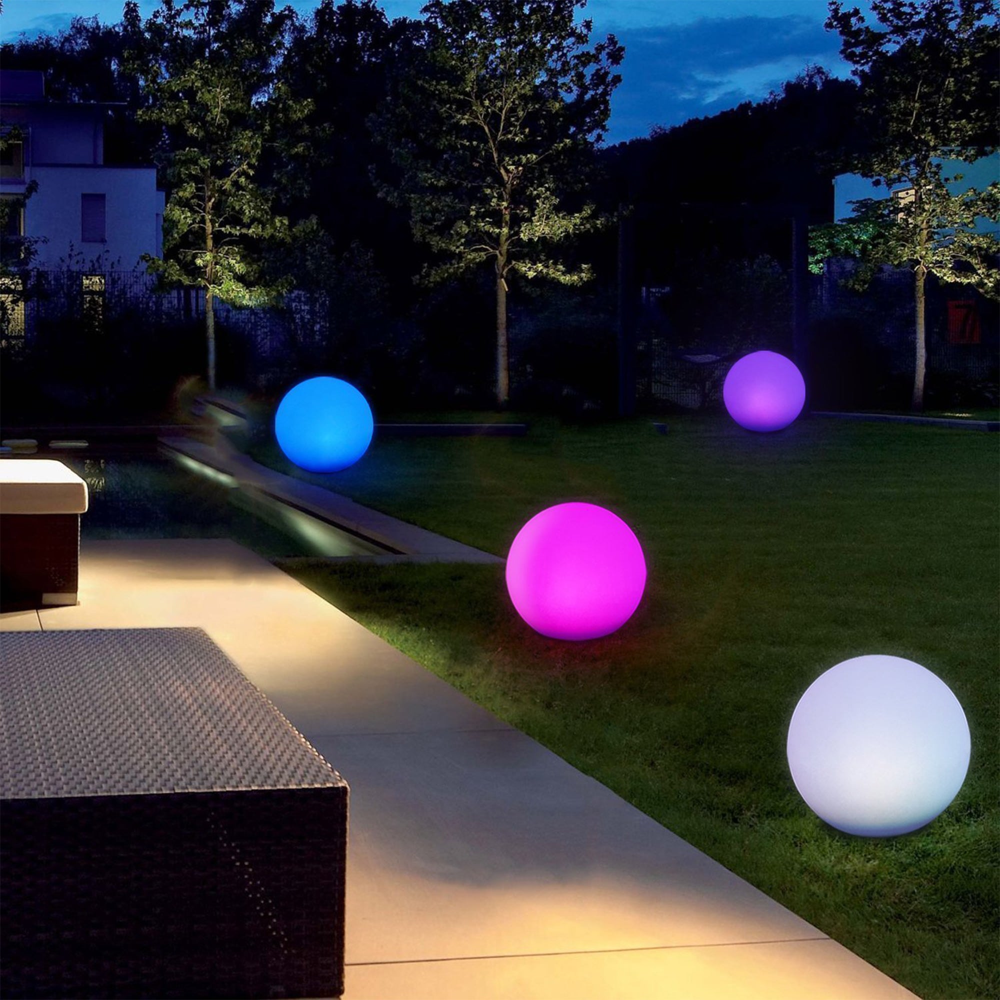 Led Glow In The Dark Beach Ball