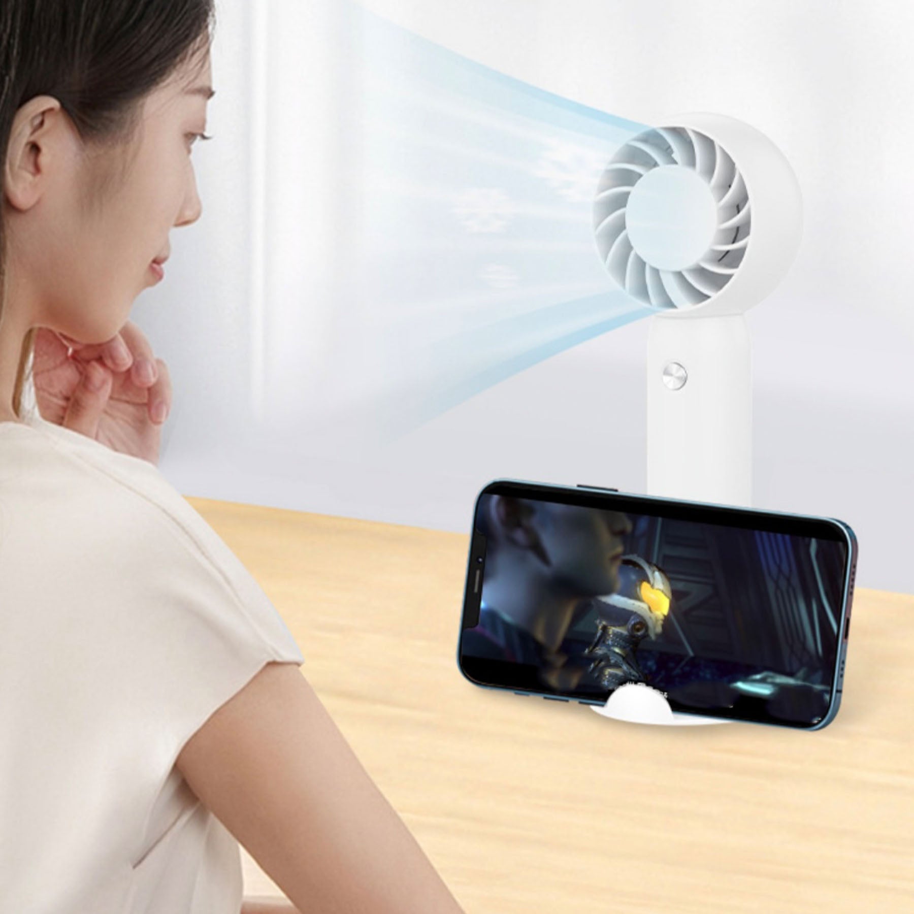 Portable Handheld Fan – Your Perfect Cooling Companion