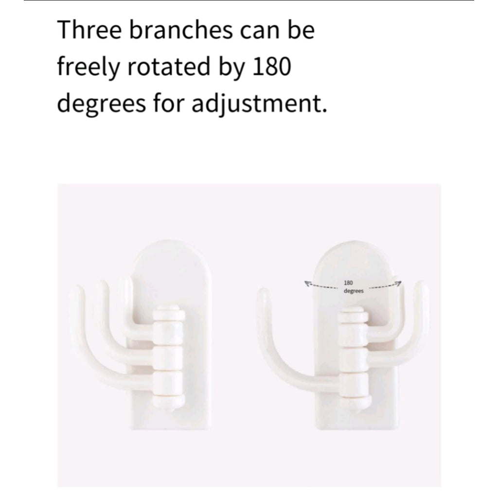Traceless Three Hook Hanger For Kitchen