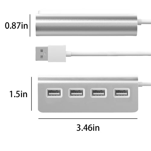 Aluminum Usb-A Multi Port Hub