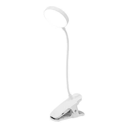 Usb Rechargeable & Adjustable Led Touch Table Lamp W/Clamp