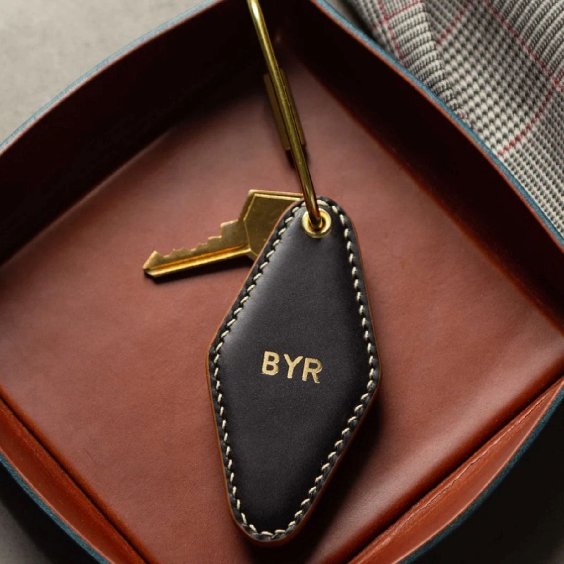 Leather Keychain