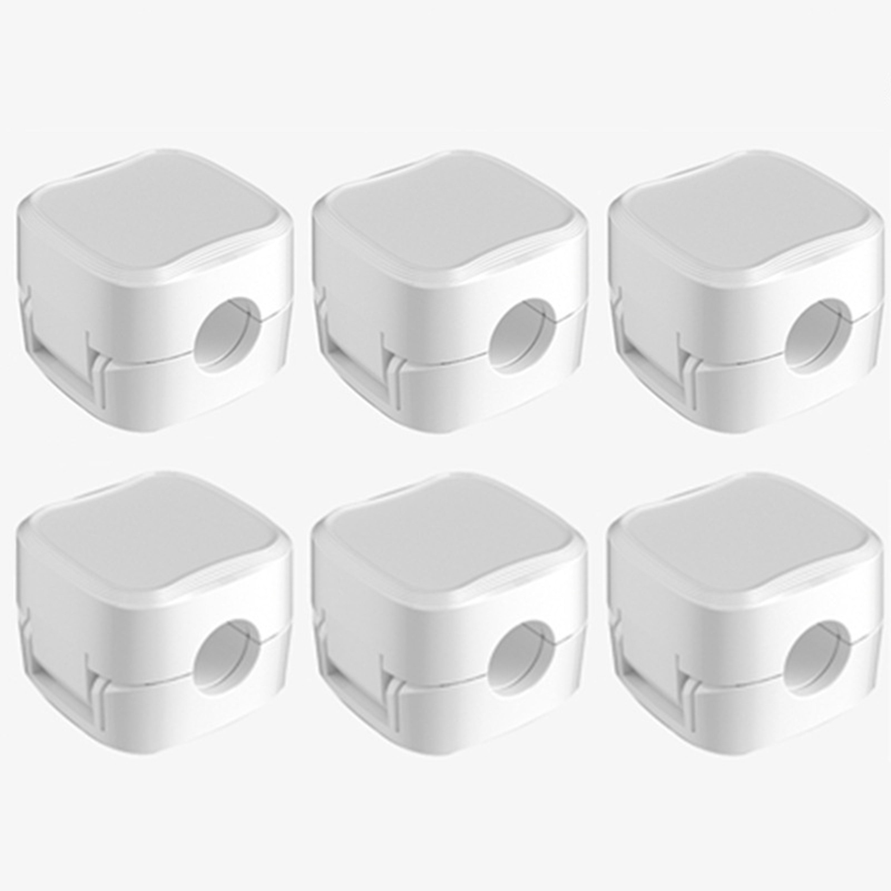 6 Packs Cable Organizer Clips – Tidy Wire Management